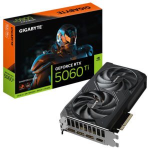 4719331356057 | P/N: GV-N506TWF2OC-8GD | Cod. Artículo: DSP0000031366 Tarjeta grafica gigabyte rtx 5060 ti windforce oc 8gb gddr7