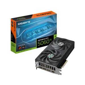 4719331356101 | P/N: 9VN506TEO8-00-G10 | Cod. Artículo: DSP0000031364 Tarjeta grafica gigabyte rtx 5060 ti eagle oc 8gb gddr7 negro
