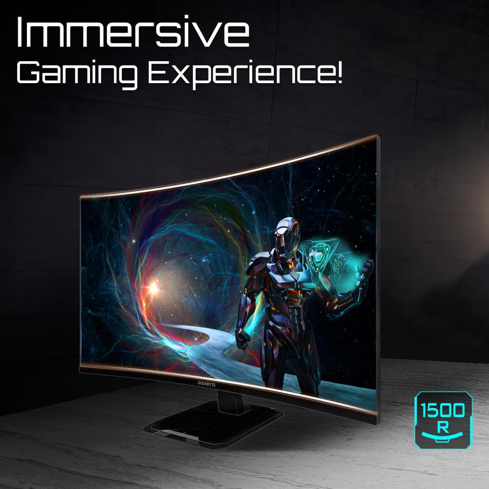 Monitor curvo gaming gigabyte gs32qca 31.5 pulgadas qhd 180hz - Imagen 7