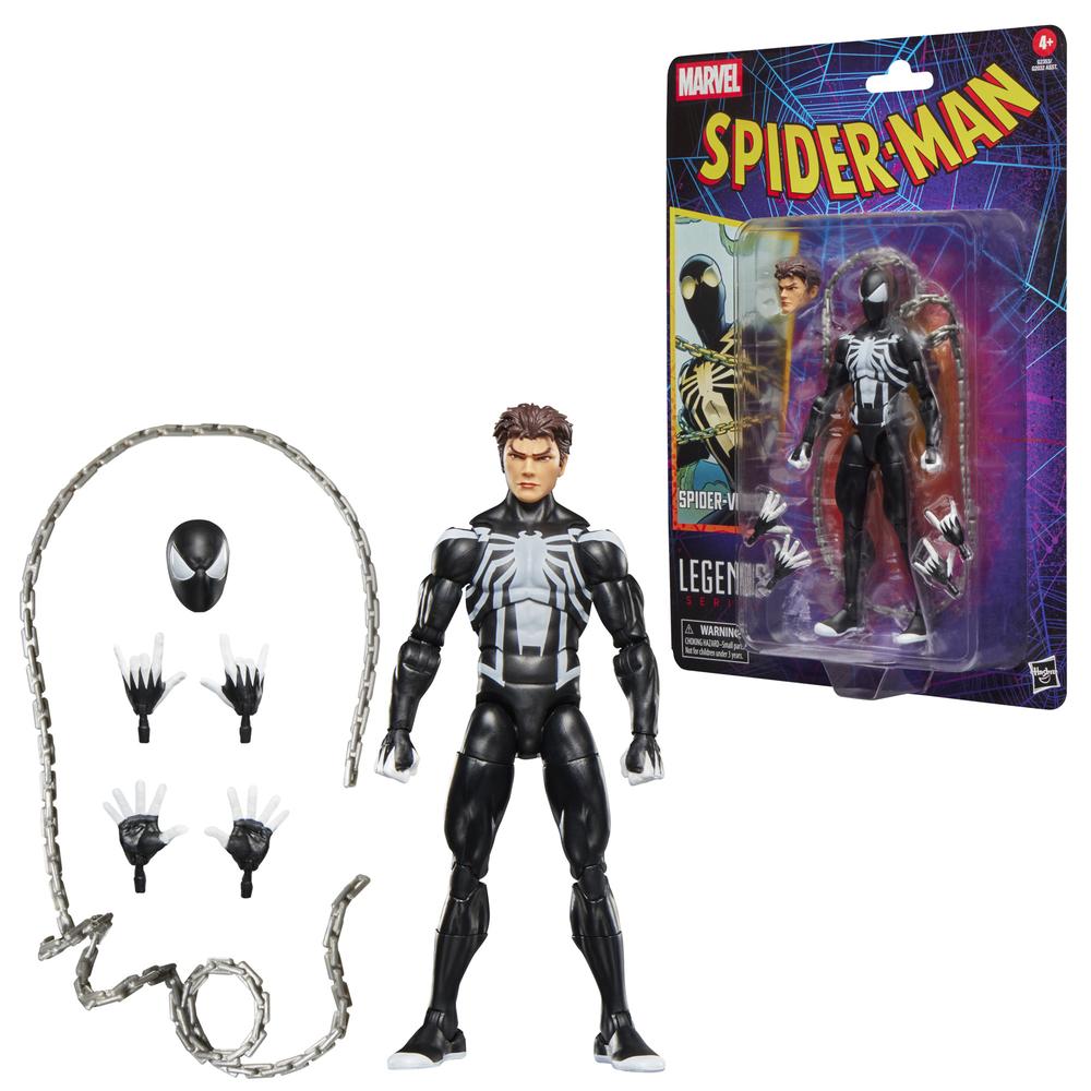 Figura hasbro marvel legends series spider - man spider - venom - Imagen 2