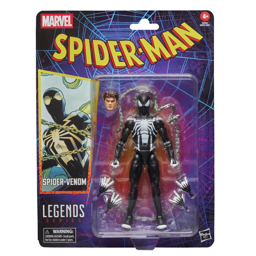 5010996355898 | P/N: G23535X0 | Cod. Artículo: MGS0000030776 Figura hasbro marvel legends series spider - man spider - venom