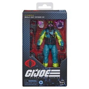 5010996361455 | P/N: G22775X0 | Cod. Artículo: MGS0000030467 Figura hasbro g.i. joe classified series mole rat (stage 2)