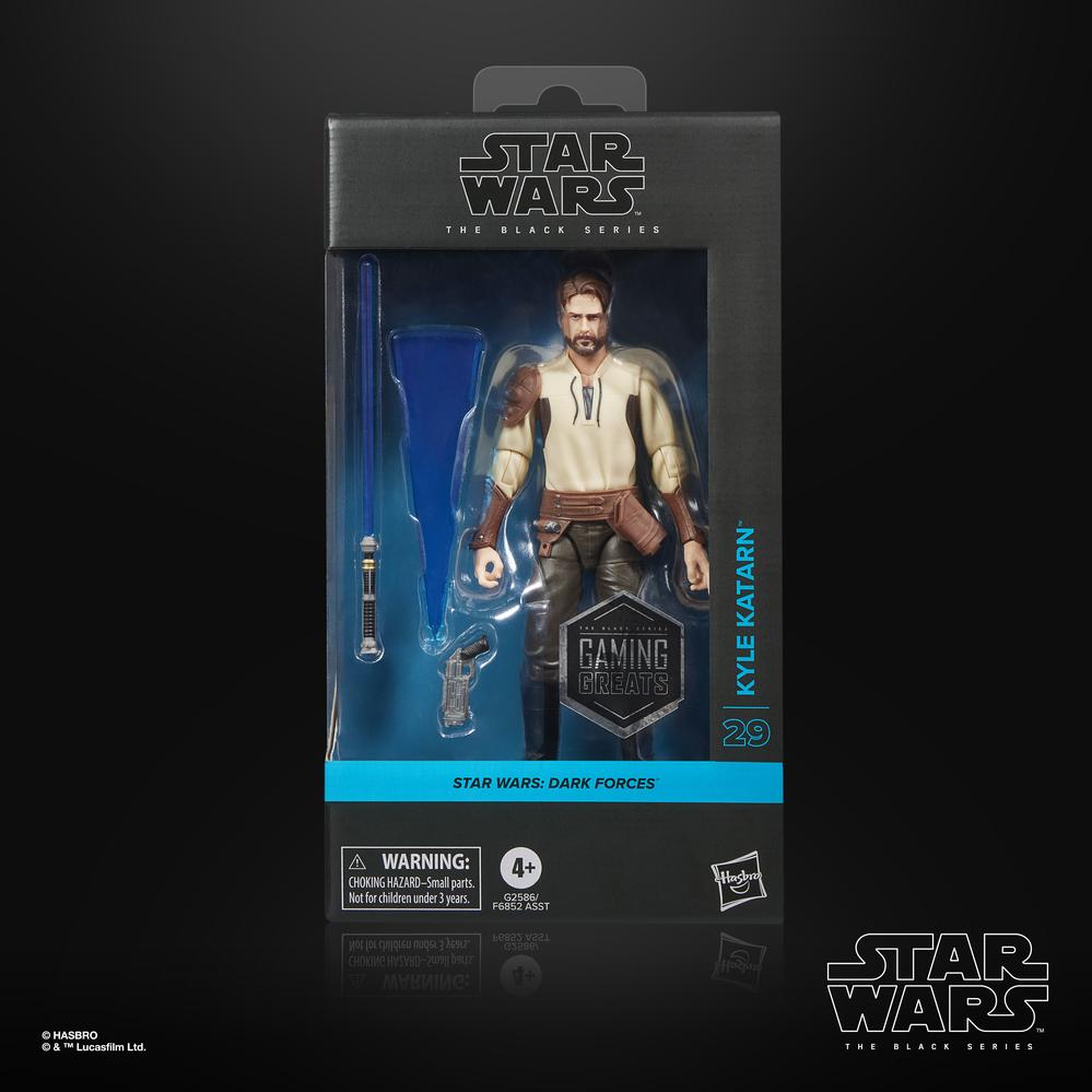Figura hasbro star wars: dark forces the black series kyle katarn - Imagen 2