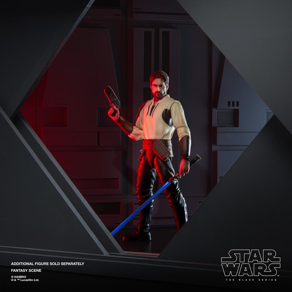 Figura hasbro star wars: dark forces the black series kyle katarn - Imagen 3