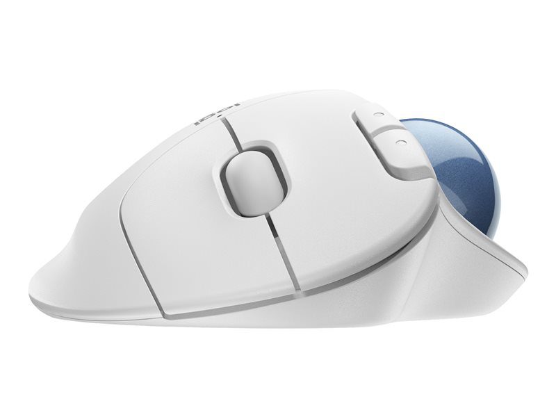 Mouse raton logitech ergo m575 bluetooth & wireless blanco - Imagen 3