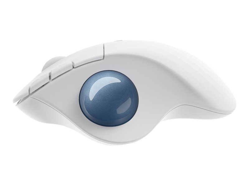 Mouse raton logitech ergo m575 bluetooth & wireless blanco - Imagen 5