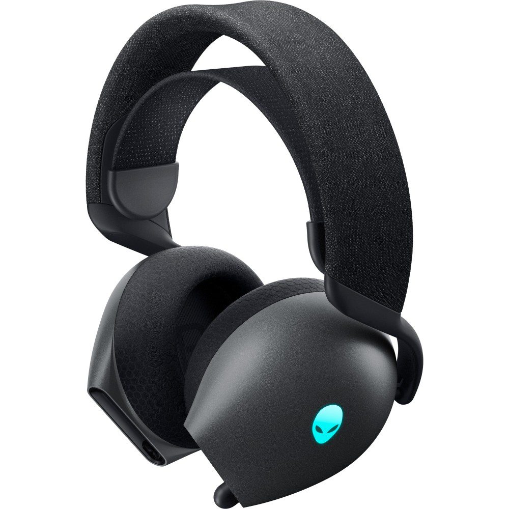 Auriculares gaming dell tri - mode inalambrico negro - Imagen 4