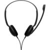 5714708002468 | P/N: 1000445 | Cod. Artículo: DSP0000012549 Auriculares epos sennheiser pc 5 chat jack 3.5mm microfono negro