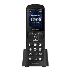 5908235978390 MM34DBLACK MAXCOM TELEFONO FIJO MM34D 4G SIM BLACK (NO RJ11)