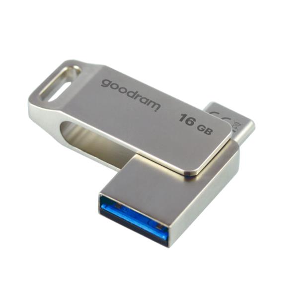 Memoria usb 3.2 - usb tipo c goodram 16b oda3 plata - Imagen 2