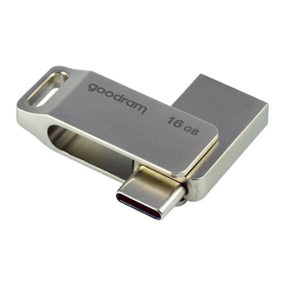 5908267960240 | P/N: ODA3-0160S0R11 | Cod. Artículo: DSP0000038478 Memoria usb 3.2 - usb tipo c goodram 16b oda3 plata