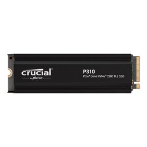 649528944771 | P/N: CT2000P310SSD5 | Cod. Artículo: DSP0000030193 Disco duro interno solido ssd crucial p310 2tb m.2 nvme pci express 4.0 heatsink