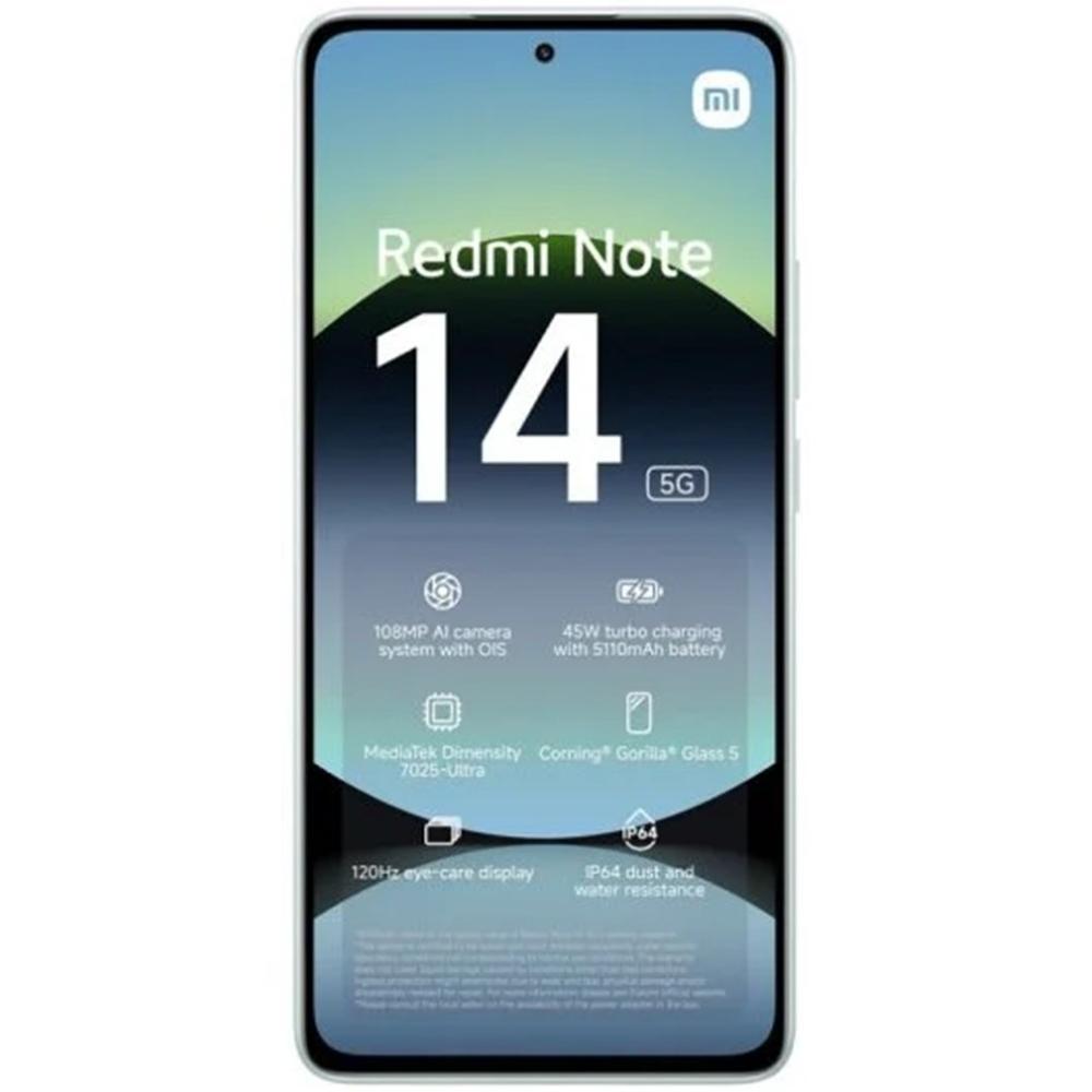 Movil xiaomi redmi note 14 5g 8 - 256gb verde - Imagen 2