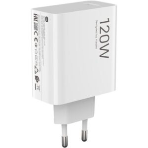6941812714638 | P/N:  | Cod. Artículo: MGS0000024528 Cargador xiaomi hypercharge combo tipo a 120w con cable usb c 1m - color blanco