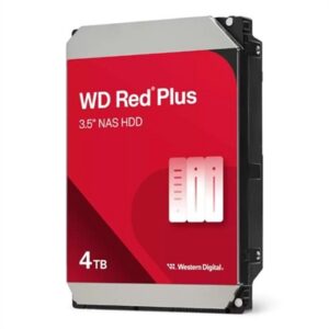 718037905754 | P/N: WD40EFZZ | Cod. Artículo: DSP0000037801 Disco duro interno hdd wd western digital nas red plus 4tb 3.5 pulgadas sata 6gb - s 256mb