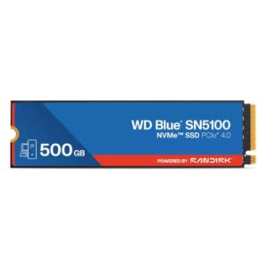 718037906287 | P/N: WDS500G5B0E | Cod. Artículo: DSP0000034488 Disco duro interno ssd wd western digital blue sn5100 wds500g5b0e 500gb m.2 2280 pci express 4.0