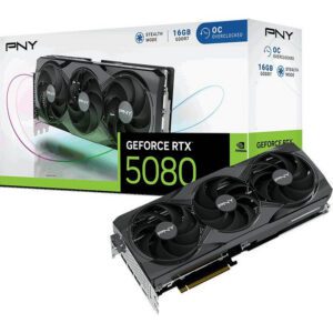751492794266 | P/N: VCG508016TFXPB1-O | Cod. Artículo: DSP0000030503 Tarjeta grafica pny geforce rtx 5080 oc 16gb ddr7 3xdp