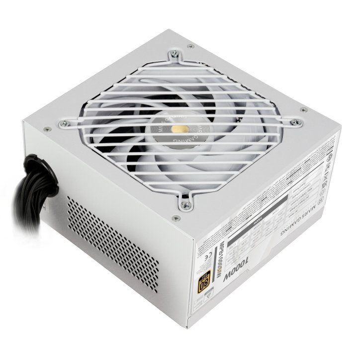Fuente alimentacion mars gaming mpb1000siw atx 1000w blanca - Imagen 4
