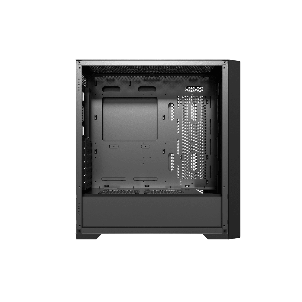 Caja ordenador phoenix gaming artisan noble negra frontal de madera atx filtros antipolvo tipo c - Imagen 5