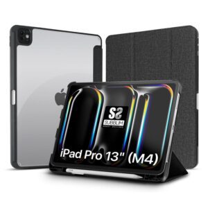 8436586743154 | P/N: SUBCST-5SC421 | Cod. Artículo: DSP0000028877 Funda subblim clear shock case para ipad pro 12.9 pulgadas 2024 negro