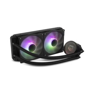 8436587975431 | P/N: NXHUMMERM240ARGB | Cod. Artículo: DSP0000027309 Kit refrigeracion liquida nox hummer m - 240 argb 2x 120mm negro