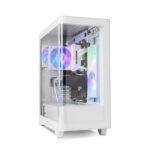 8436587975943 | P/N: NXHUMMERETHERWH | Cod. Artículo: DSP0000036310 Caja ordenador gaming nox hummer ether atx argb cristal templado blanca