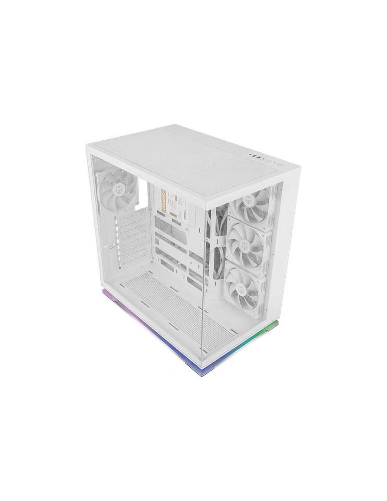 Caja ordenador gaming nox hummer galaxy atx argb cristal templado blanca - Imagen 4