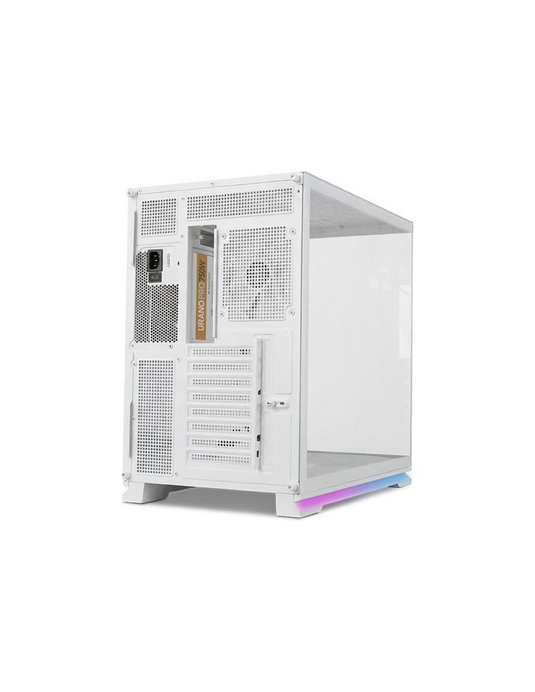 Caja ordenador gaming nox hummer galaxy atx argb cristal templado blanca - Imagen 5