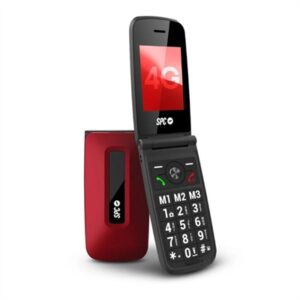 8436609914639 | P/N: 2342R | Cod. Artículo: DSP0000037607 Telefono movil spc 2342r titan 4g - 2.4 pulgadas - micro sd - radio fm - bt - rojo