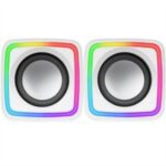 8437023094525 | P/N: MSCUBEW | Cod. Artículo: DSP0000008846 Altavoces mars gaming mscubew 8w blanco