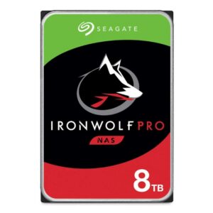 8719706432337 | P/N: ST8000NT001 | Cod. Artículo: DSP0000025010 Ironwolf pro st8000nt001 disco duro interno 3.5 pulgadas 8 tb seríal ata iii
