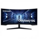 8806094796315 | P/N: LC34G55TWWPXEN | Cod. Artículo: DSP0000017376 Monitor gaming led 34 pulgadas samsung odyssey g5 lc34g55twwpxen curvo - va - wqhd - dp - hdmi - 165hz - 1ms - vesa 75 x 75