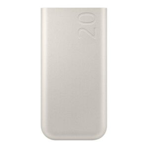 8806095312187 | P/N: EB-P4520XUEGEU | Cod. Artículo: MGS0000030700 Bateria externa powerbank samsung 20000mah 45w beige