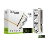 8886307700469 | P/N: ZT-B50800Q-10P | Cod. Artículo: DSP0000032347 Tarjeta grafica zotac gaming 5080 solid core oc white 16gb gddr7