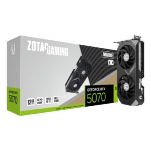 8886307700667 | P/N: ZT-B50700H-10P | Cod. Artículo: DSP0000031501 Tarjeta grafica zotac gaming 5070 twin edge oc 12gb gddr7