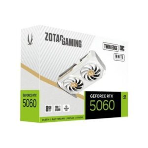 8886307701510 VGA ZOTAC GAMING RTX 5060 TWIN EDGE OC 8GB WHITE ZT-B50600Q-10M A0059648 Zotac Tarjetas Gráficas ZT-B50600Q-10M