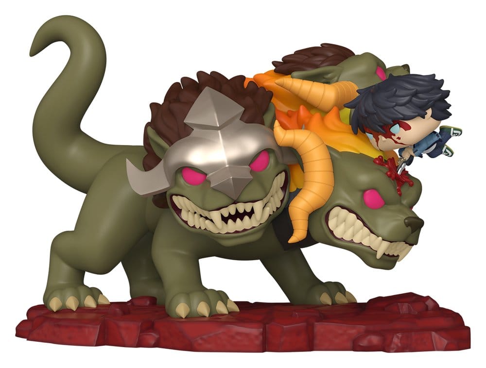Funko pop deluxe solo leveling - sung jinwoo vs. cerberus - Imagen 2