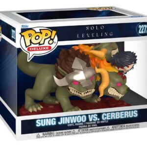 889698906340 | P/N: 90634 | Cod. Artículo: MGS0000032109 Funko pop deluxe solo leveling -  sung jinwoo vs. cerberus