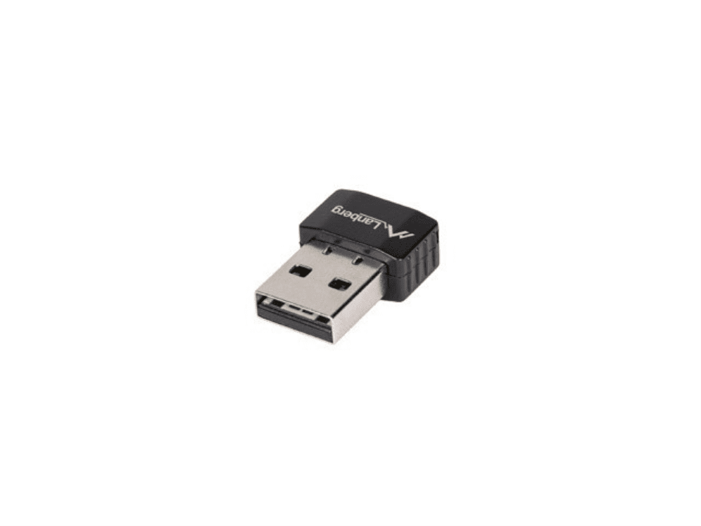 ADAPTADOR Â RED LANBERG USB 2.0 WIFI 6 AX300 2.4GHZ 300MB/S NANO 5901969447514 NC-AX300-WI