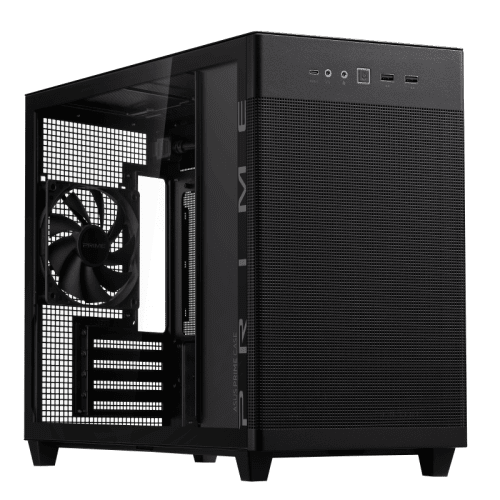 ASUS AP201 PRIME CASE TG Mini Tower Negro - Imagen 5