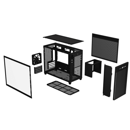 ASUS AP201 PRIME CASE TG Mini Tower Negro - Imagen 9