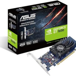 ASUS GT1030-2G-BRK NVIDIA GeForce GT 1030 2 GB GDDR5 4712900910223 | P/N: 90YV0AT2-M0NA00 | Ref. Artículo: 891430