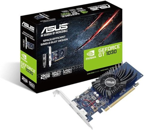 ASUS GT1030-2G-BRK NVIDIA GeForce GT 1030 2 GB GDDR5 4712900910223 | P/N: 90YV0AT2-M0NA00 | Ref. Artículo: 891430