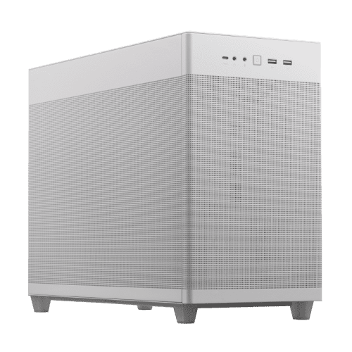 ASUS Prime AP201 MicroATX Mini Tower Blanco - Imagen 2
