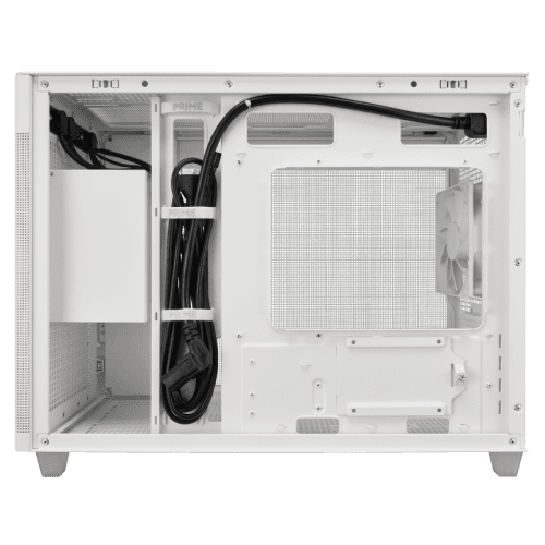 ASUS Prime AP201 MicroATX Mini Tower Blanco - Imagen 6