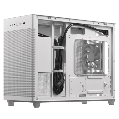 ASUS Prime AP201 MicroATX Mini Tower Blanco - Imagen 9