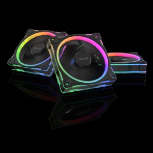 ASUS Prime MR120 Fan ARGB Black 3in1 Carcasa del ordenador Ventilador 12 cm Negro 4711636044004 | P/N: 90DA00I0-B09020 | Ref. Artículo: 1400880