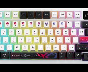 ASUS ROG Azoth X teclado Juego USB + RF Wireless + Bluetooth Negro