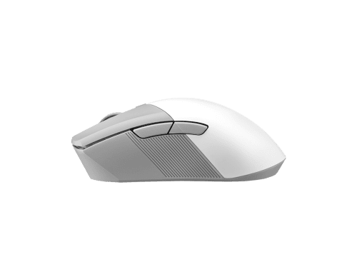 ASUS ROG Gladius III Wireless Aimpoint White ratón mano derecha RF Wireless + Bluetooth + USB Type-A Óptico 36000 DPI - Imagen 2