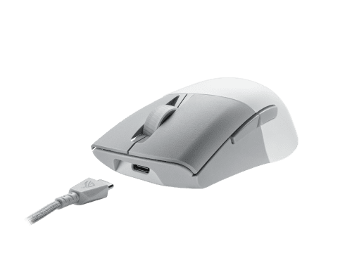 ASUS ROG Keris Wireless AimPoint ratón mano derecha RF Wireless + Bluetooth + USB Type-C Óptico 36000 DPI - Imagen 4